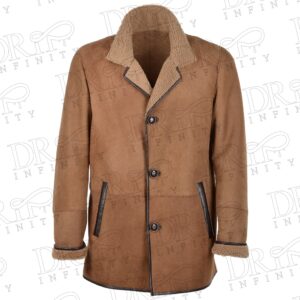 Men’s Whisky Sheepskin Coat