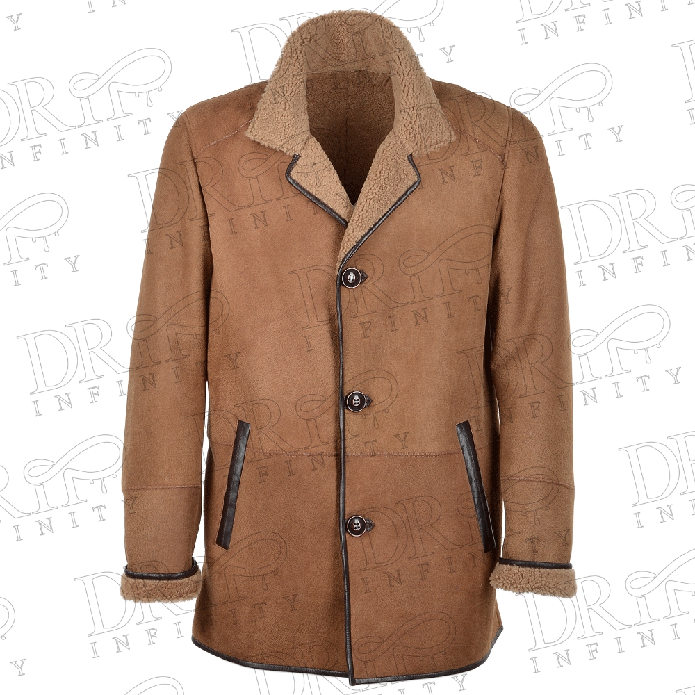 Men’s Whisky Sheepskin Coat
