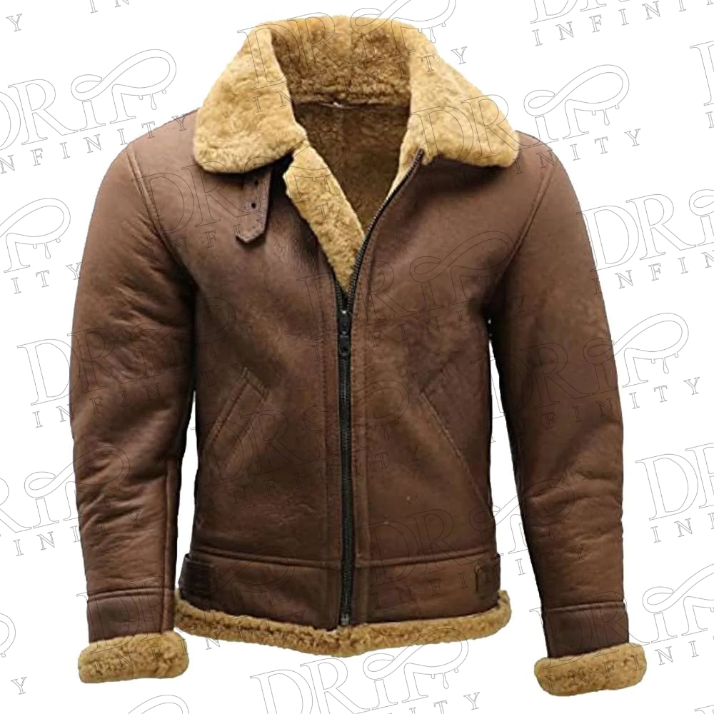 Men's WW2 Vintage Shearling Flying Leather Jacket