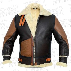 Men's B3 Aviator Pilot Shearling Leather Jacket