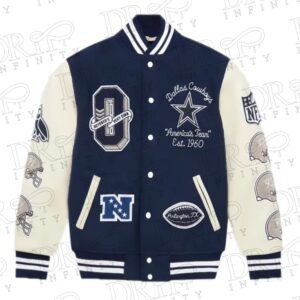 DRIP INFINITY: OVO x NFL Dallas Cowboys Varsity Jacket