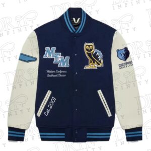 DRIP INFINITY: NBA Memphis Grizzlies Varsity Jacket