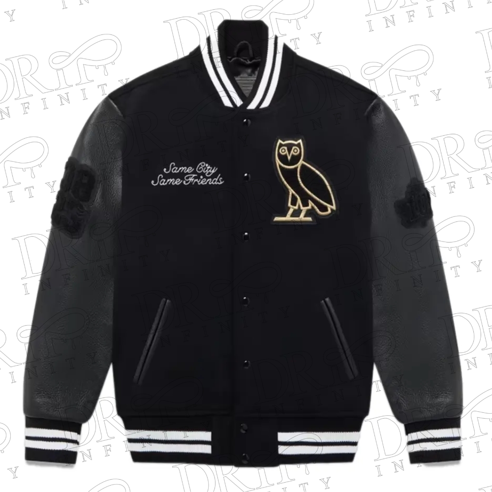 DRIP INFINITY: OVO Collegiate Varsity Jacket