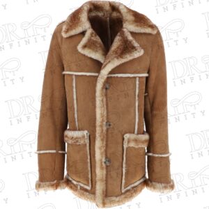 Men’s Honey Tan Shearling Sheepskin Coat