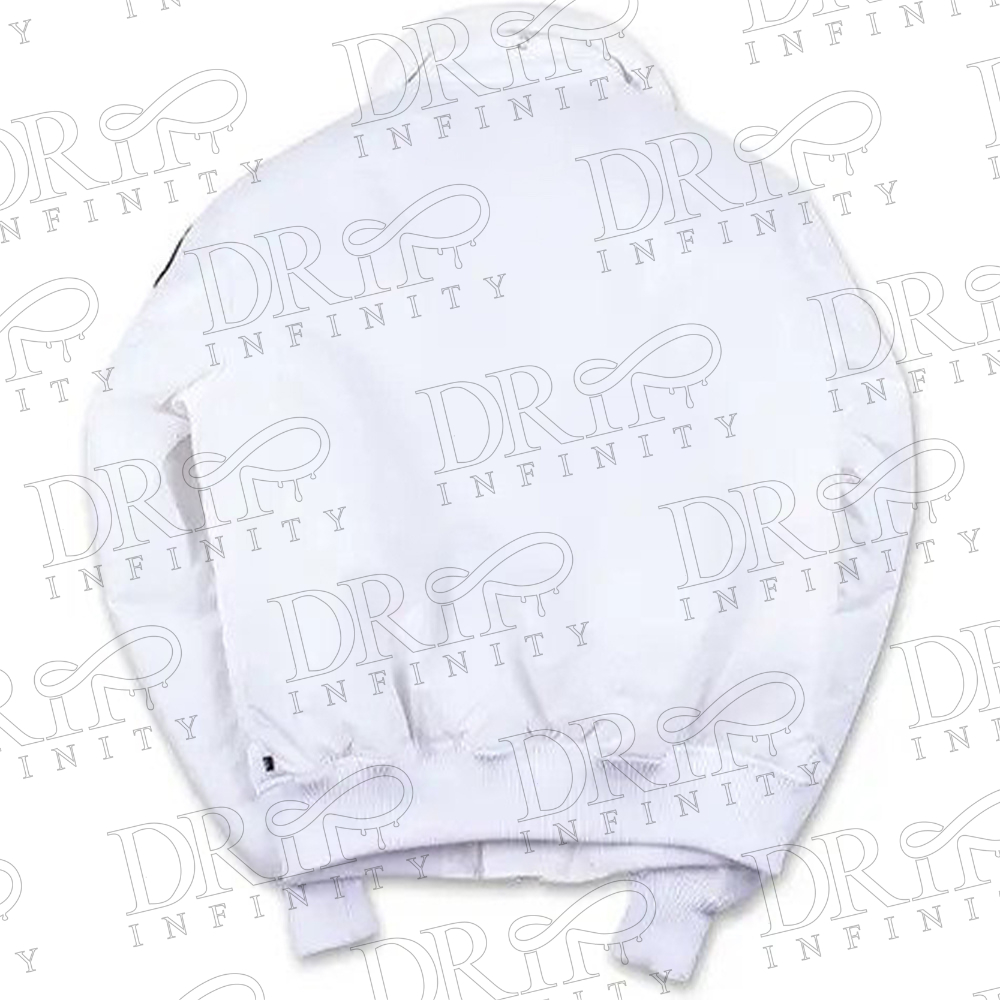DRIP INFINITY: Top Gun B-15 White Flight Bomber Jacket (Back)