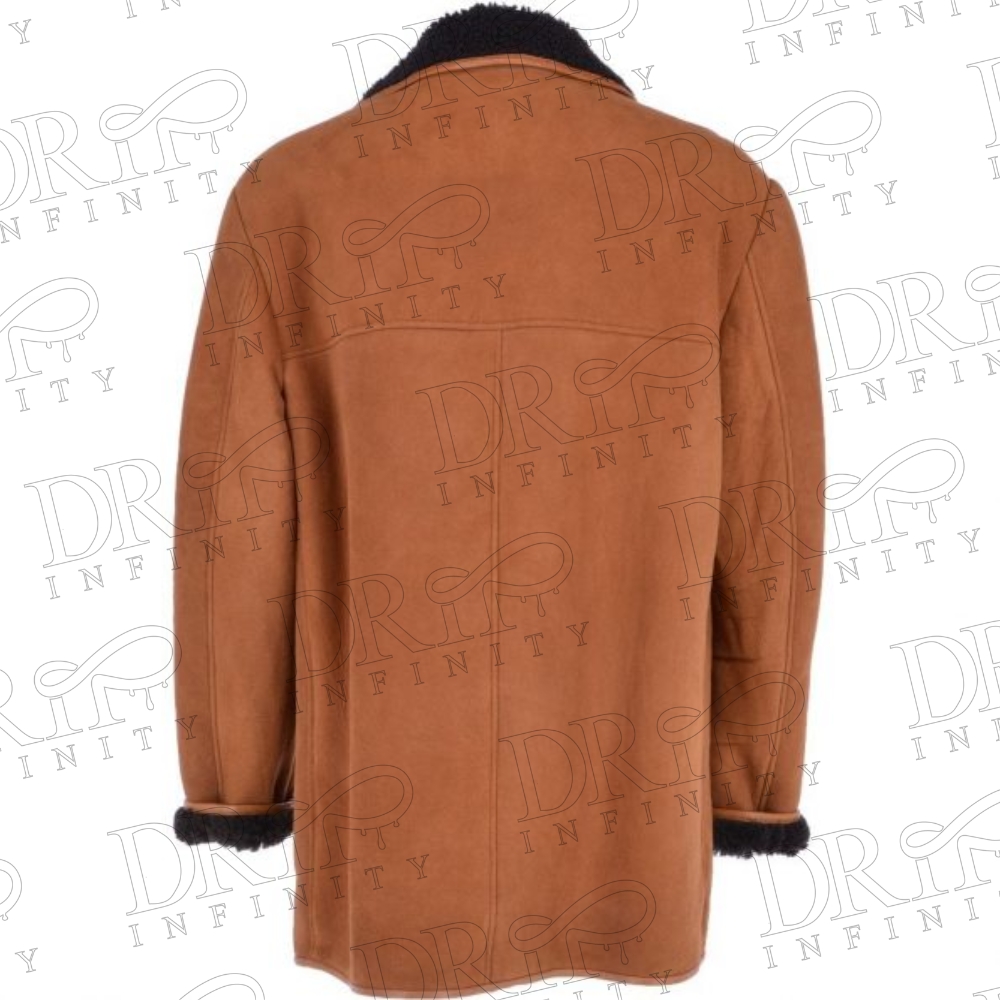 Men’s Classic Sheepskin Whisky Coat ( Back )