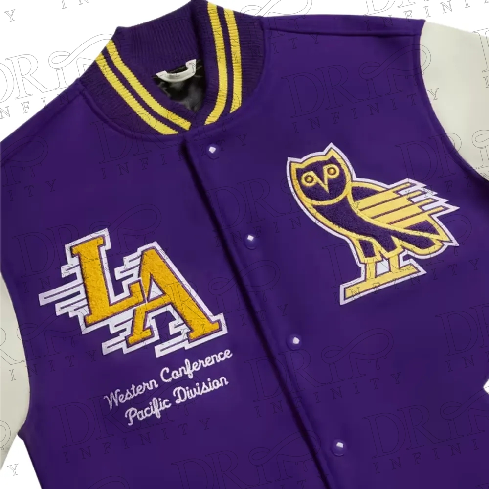 DRIP INFINITY: NBA LA Lakers Varsity Jacket