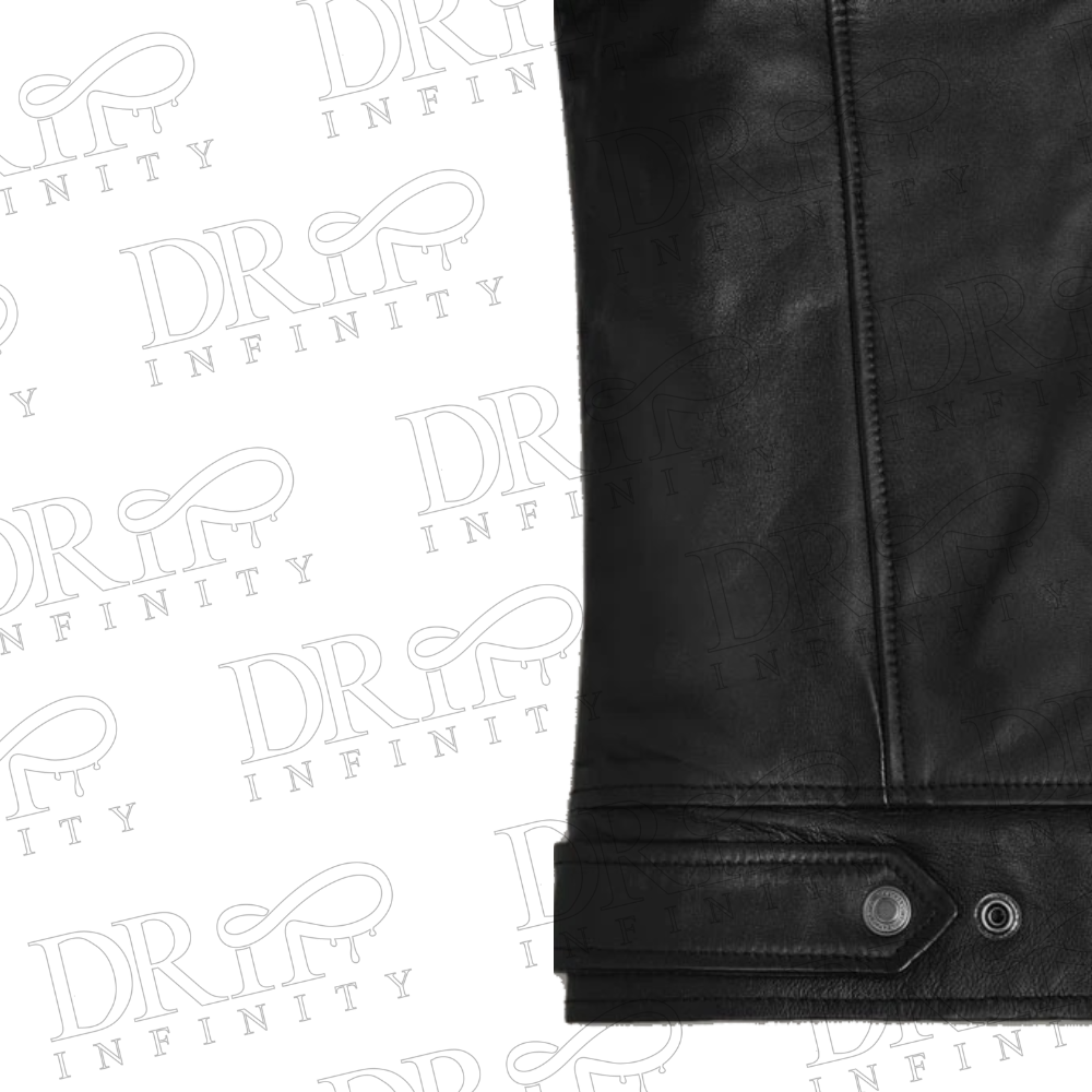 DRIP INFINITY: Leon S Kennedy Resident Evil Vendetta Leather Biker Jacket
