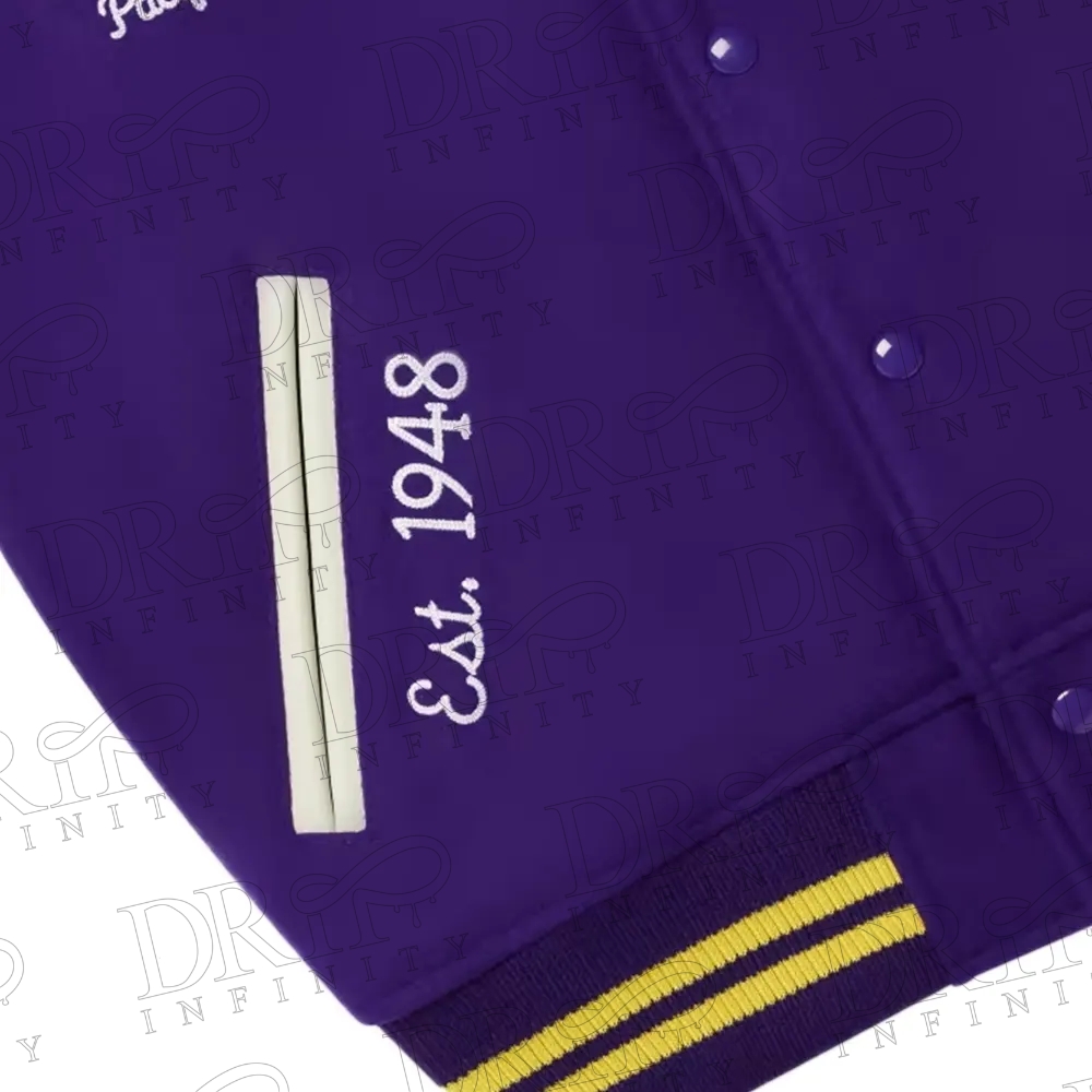 DRIP INFINITY: NBA LA Lakers Varsity Jacket