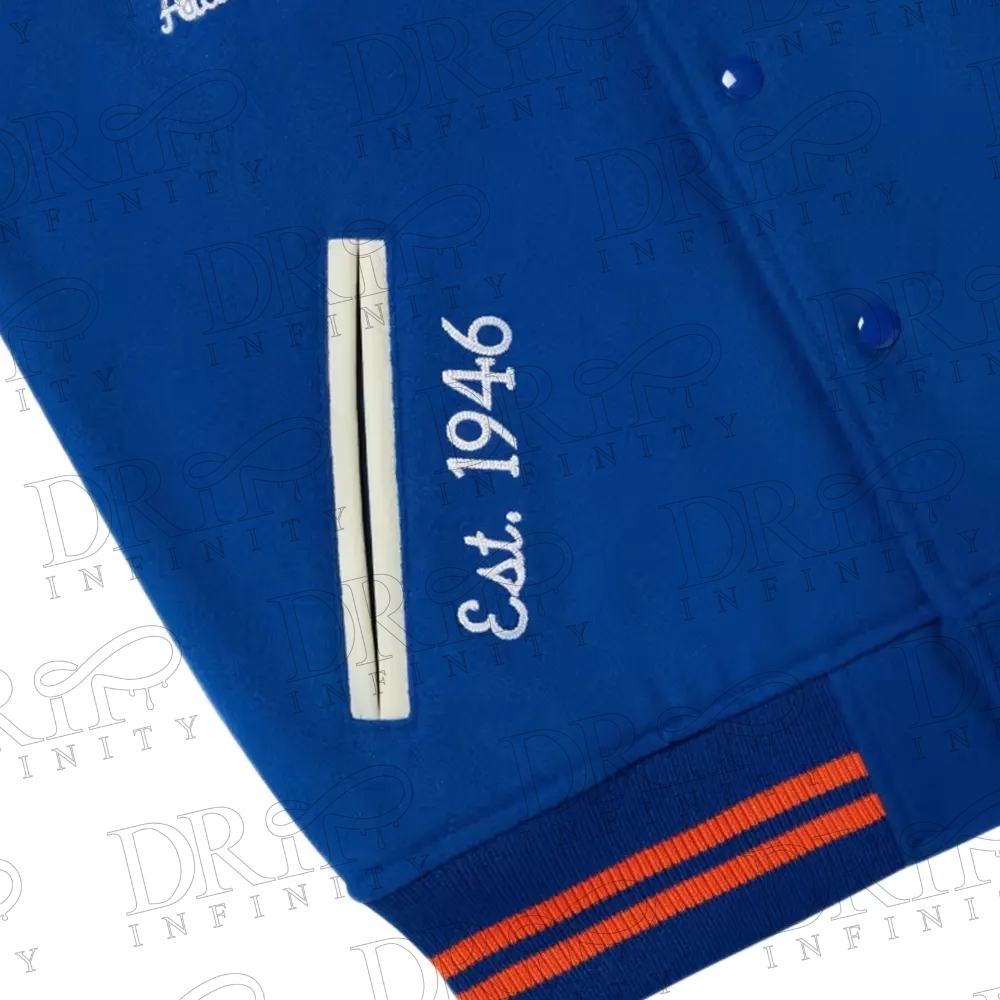 DRIP INFINITY: NBA New York Knicks Varsity Jacket