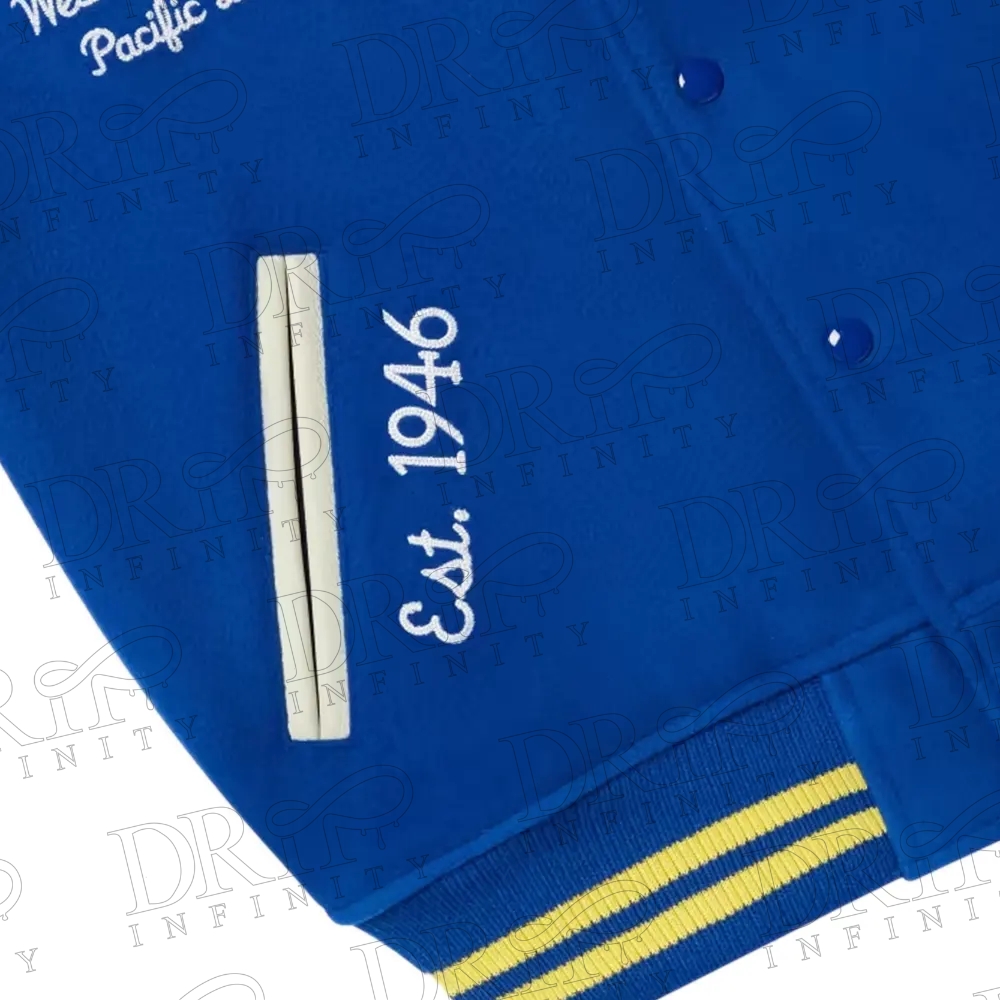 DRIP INFINITY: NBA Golden State Warriors Varsity Jacket