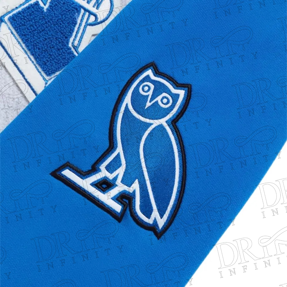 DRIP INFINITY: NCAA Kentucky Wildcats Fleece Varsity Jacket