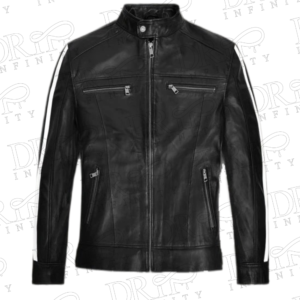 DRIP INFINITY: Leon S Kennedy Resident Evil Vendetta Leather Biker Jacket
