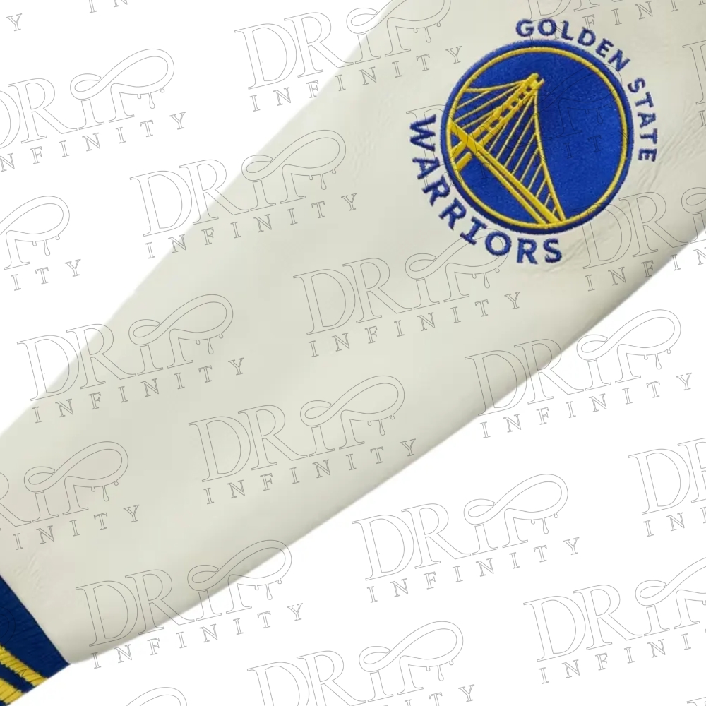DRIP INFINITY: NBA Golden State Warriors Varsity Jacket
