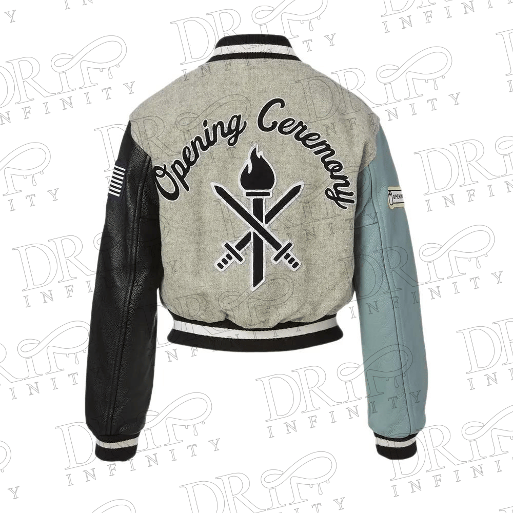DRIP INFINITY: Holt Renfrew Wool Varsity Jacket (Back)