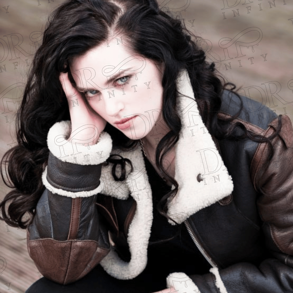 DRIP INFINITY: Katie McGrath Shearling Jacket