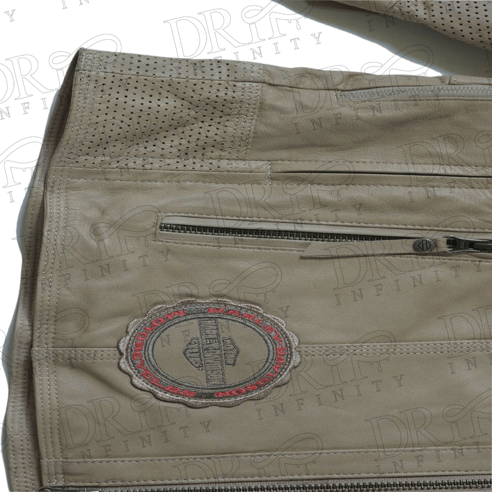 DRIP INFINITY: Harley Davidson Women's Gremlin Shield Triple Vent Leather Jacket