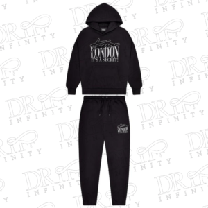DRIP INFINITY: Men's Black Crystal Trapstar London Tracksuit