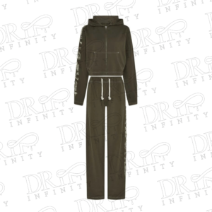 DRIP INFINITY: Women’s Khaki Script Tracksuit