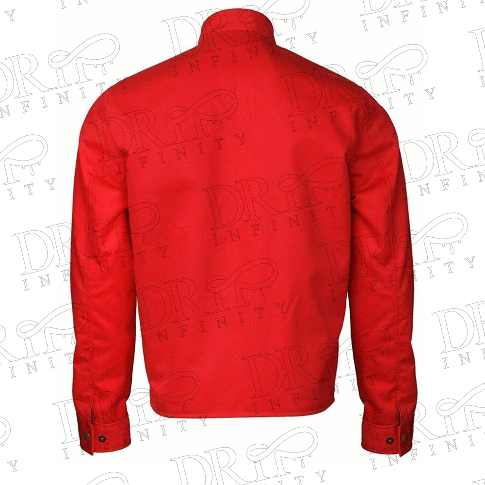 DRIP INFINITY: Elvis Presley Biker Leather Jacket (Back)
