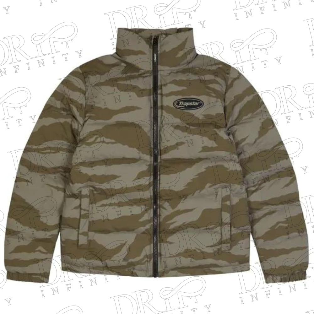 DRIP INFINITY: Trapstar Hyperdrive Puffer Jacket Camo (Milti/ Green)