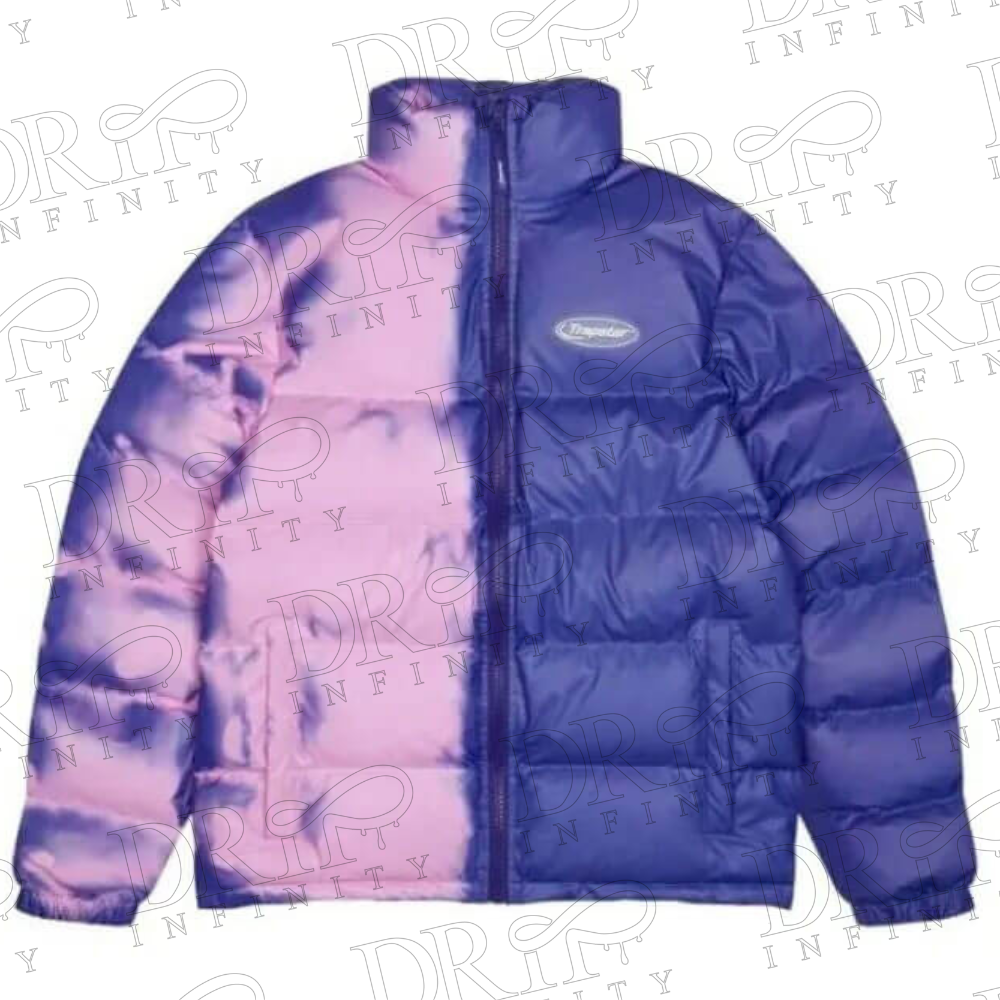 DRIP INFINITY: Trapstar Heat-Reactive Hyperdrive Puffer Jacket (Pink/Blue)