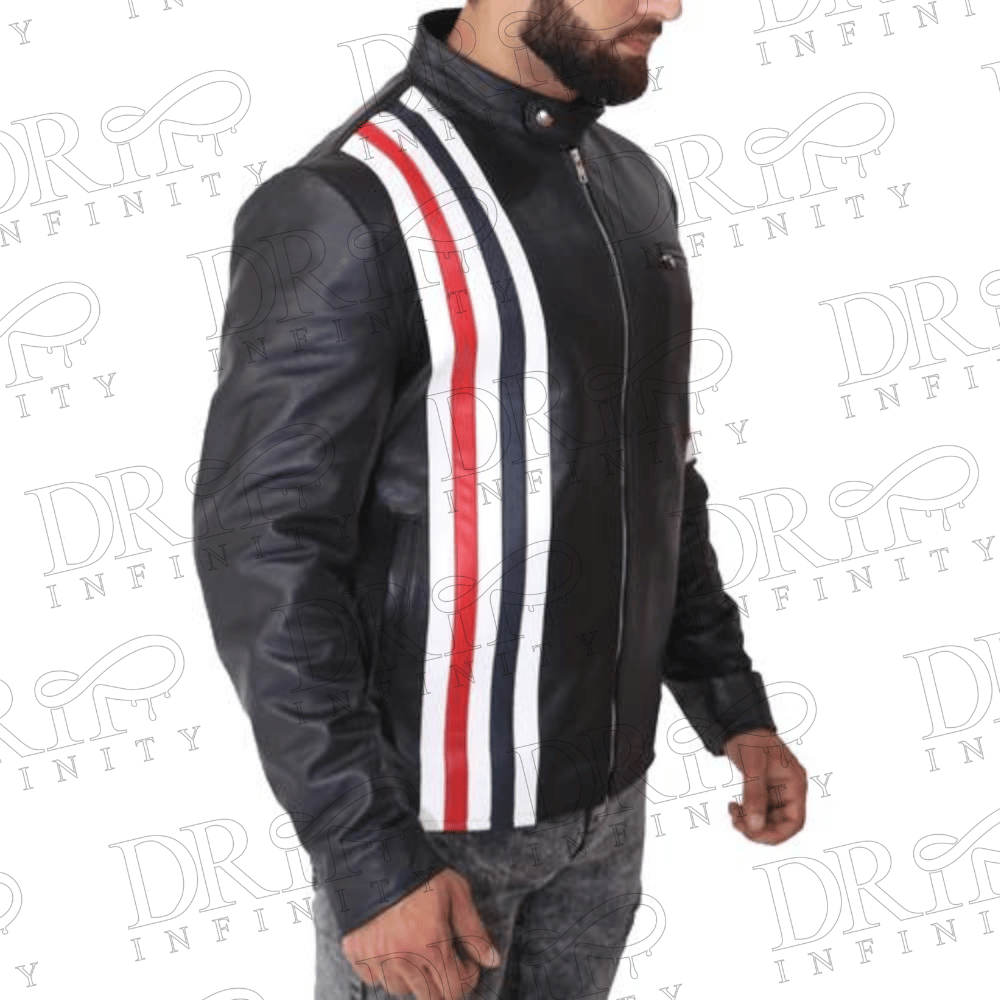 DRIP INFINITY: Easy Rider Captain America Leather Jacket