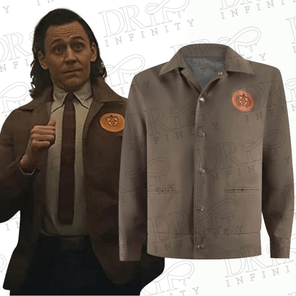 DRIP INFINITY: 2021 Loki Jacket Outfit TVA Loki Variant Jacket