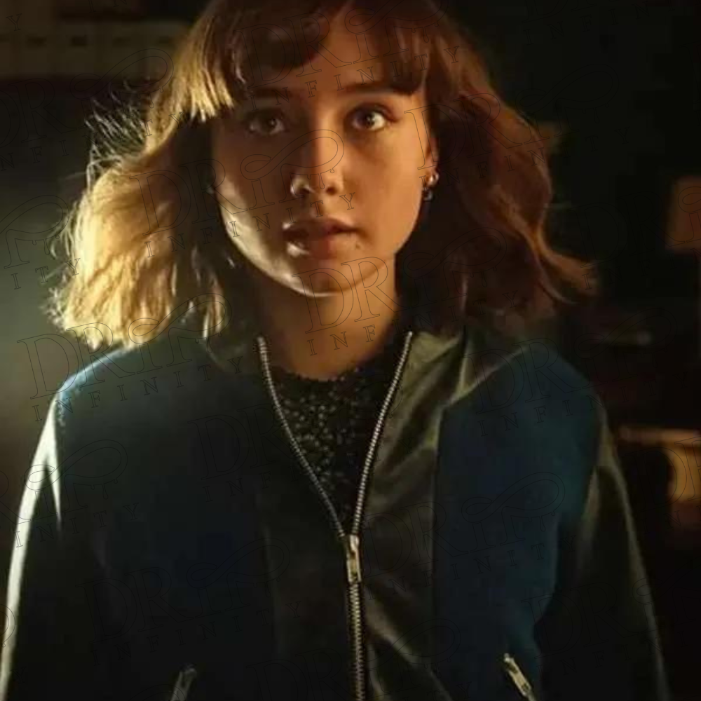 DRIP INFINITY: Ruby Stokes Lockwood & Co Bomber Leather Jacket