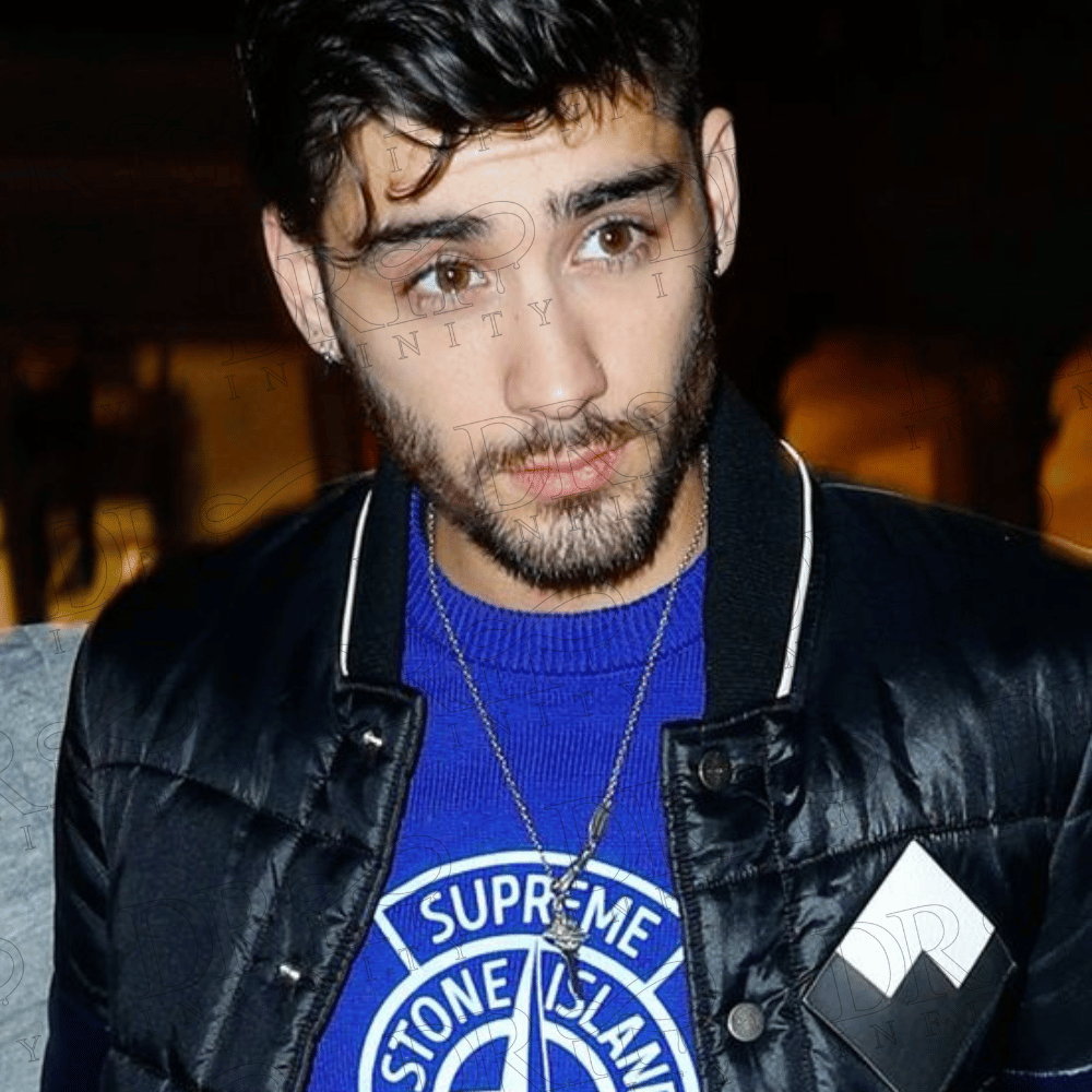 DRIP INFINITY: Zayn Malik Puffer Black Jacket