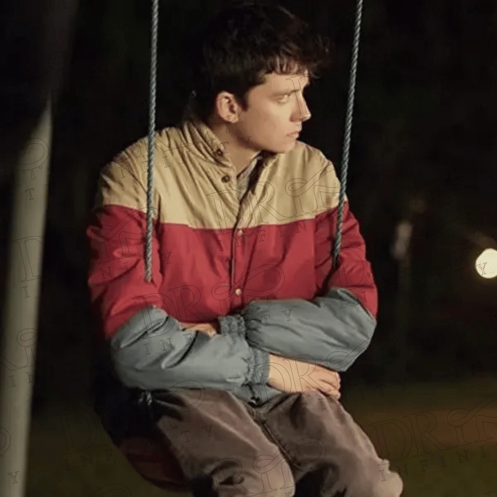 DRIP INFINITY: Asa Butterfield Sex Education Cotton Jacket