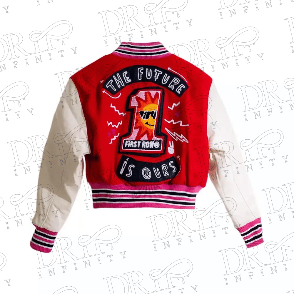 DRIP INFINITY: Women's Clueless Varsity Jacket (Back)