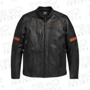 DRIP INFINITY: Harley Davidson Vanocker Triple Vent System Biker Leather Jacket