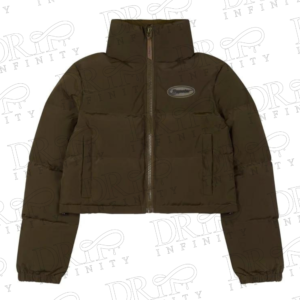 DRIP INFINITY: Women’s Olive Trapstar Hyperdrive Puffer Jacket