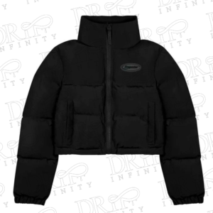 DRIP INFINITY: Women’s Trapstar Hyperdrive Puffer Jacket (Black / White)