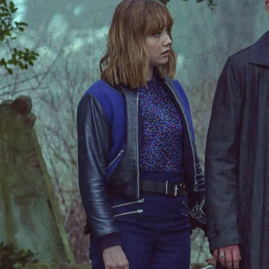 DRIP INFINITY: Ruby Stokes Lockwood & Co Bomber Leather Jacket