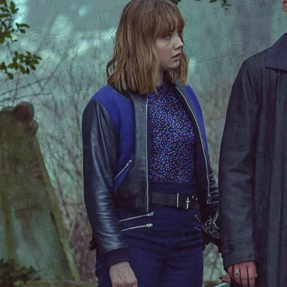 DRIP INFINITY: Ruby Stokes Lockwood & Co Bomber Leather Jacket