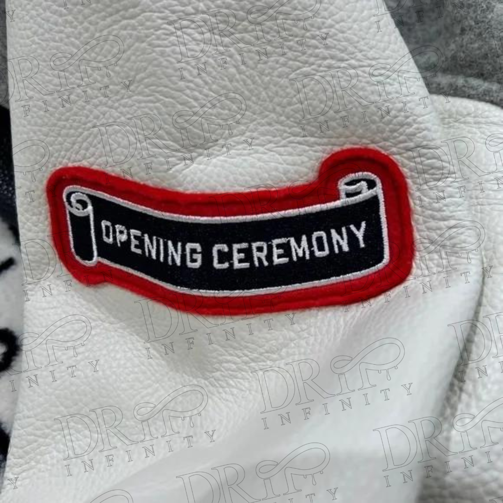 DRIP INFINITY: Elle Fanning Varsity Jacket