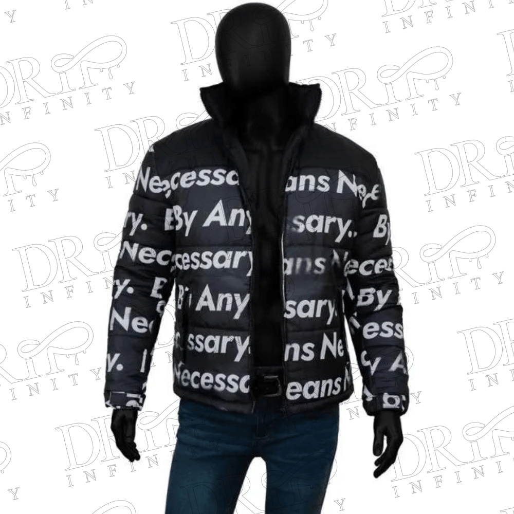 DRIP INFINITY: Goku Drip Puffer Jacket