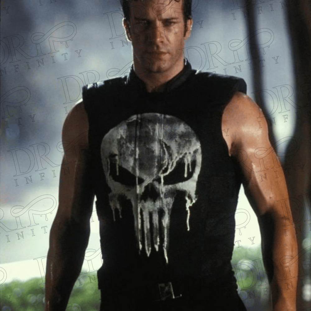 DRIP INFINITY: The Punisher War Zone Ray Stevenson Leather Vest
