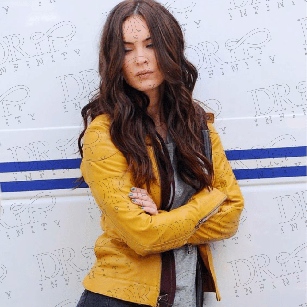 DRIP INFINITY: Megan Fox Teenage Mutant Ninja Turtles Leather Jacket