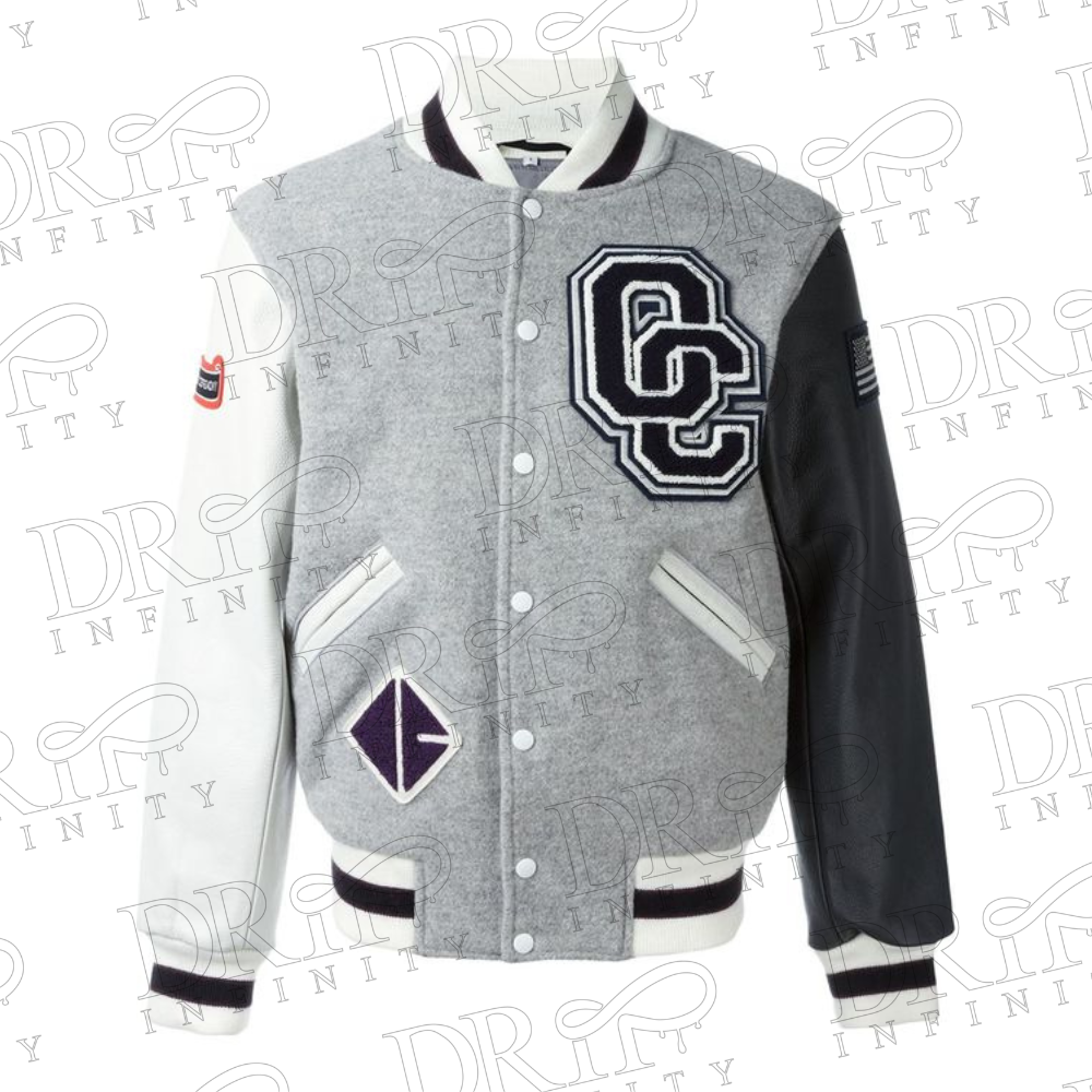 DRIP INFINITY: Elle Fanning Varsity Jacket