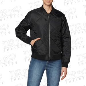 DRIP INFINITY: Women's Quilted Bomber Jacket