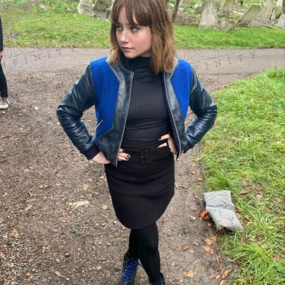 DRIP INFINITY: Ruby Stokes Lockwood & Co Bomber Leather Jacket