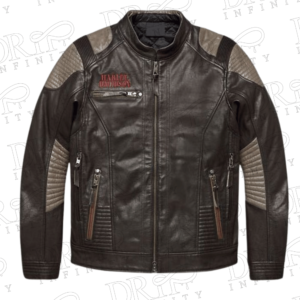 DRIP INFINITY: Harley Davidson Exhort Biker Leather Jacket