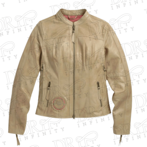 DRIP INFINITY: Harley Davidson Women's Gremlin Shield Triple Vent Leather Jacket