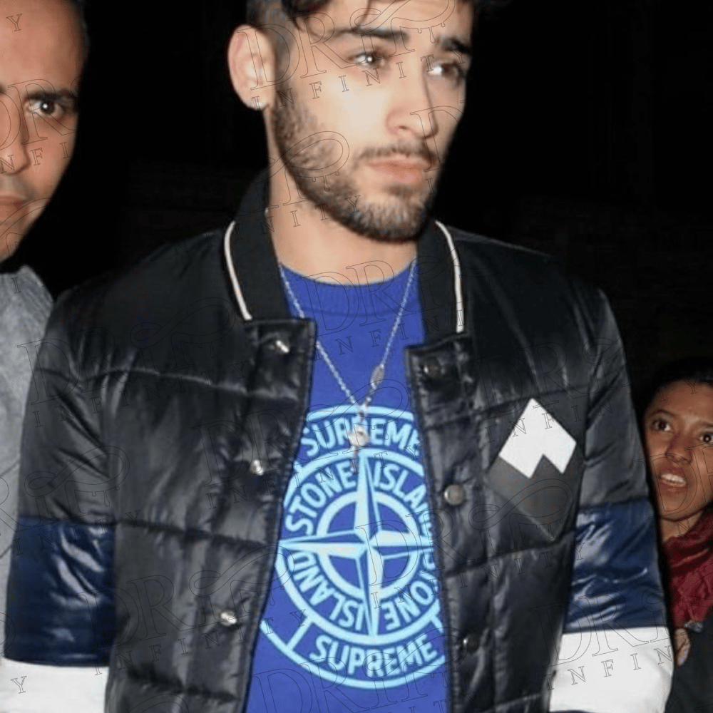 DRIP INFINITY: Zayn Malik Puffer Black Jacket