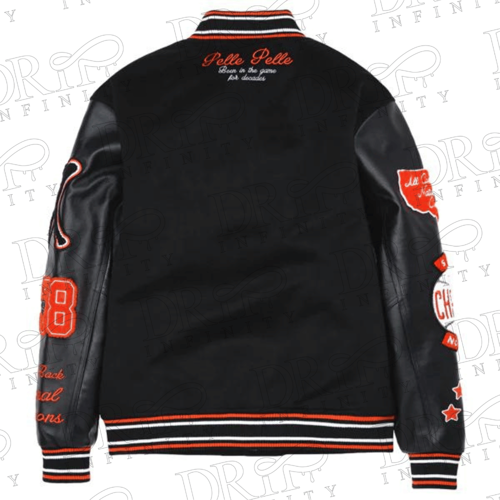DRIP INFINITY: Pelle Pelle World Famous Black Jacket (Back)