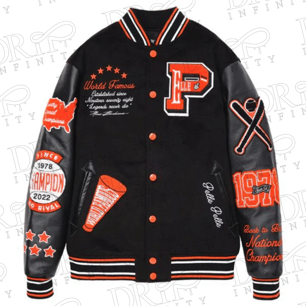 DRIP INFINITY: Pelle Pelle World Famous Black Jacket