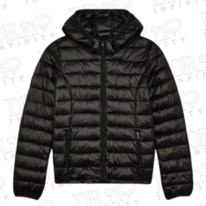 DRIP INFINITY: Women's Black Padded Jacket
